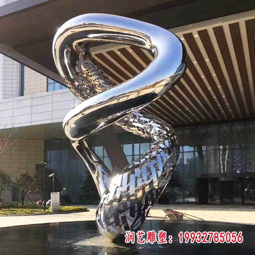 不銹鋼與鐵藝的巧妙融合 湖北金屬抽象景觀雕塑的創(chuàng)新之道
